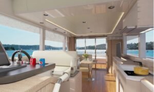 46 feet stylish leisure yacht