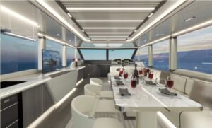 70-foot luxury business Class II yacht