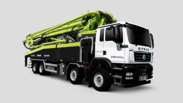 Zoomlion Four Bridge 63M heavy duty truck Shandeka National six pump truck ZLJ5462THBKF 63X-6RZ
